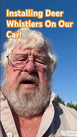 Installing Deer Whistlers On Our Car!#God#deer#family#car#accident