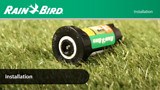 Rain Bird 1800 Series 4 in. Pop-Up Dual Spray Sprinkler, Full Circle Pattern, Adjustable 8-15 ft. 1804FDS-25