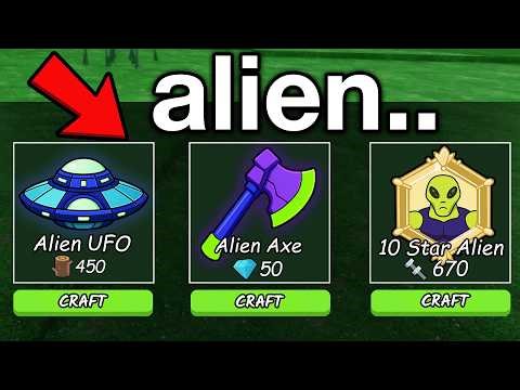 99 Nights But There's ALIEN Crafting Table!