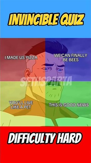 INVINCIBLE QUIZ! #invincible #shorts