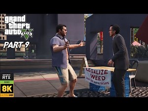 Grand Theft Auto V Redux Mode 2025 I Walkthrough I Part 9 I 4K 60 FPS