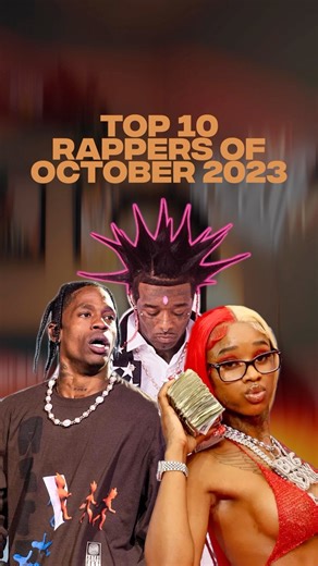 Top 10 Rappers of October 2023 Revealed‼️ Click the link in our bio to see full breakdown of why each of these artists made it onto our Power Rankings🔥 | Rap by RAPTV