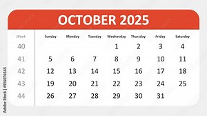 October 20, 2025: Animated 2025 planner showcasing October calendar, highlighting October 20th with space for tasks, notes, and to-do lists.