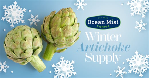 Ocean Mist® Farms Announces Good Winter Artichoke Supply; Ben Wilson Comments