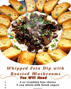 1.3K views | A creamy, tangy whipped feta base topped with savory...