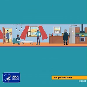 Expecting a visitor or repairperson? Good ventilation, along with other preventive actions, can help keep you from getting & spreading COVID-19. Take these steps: • Keep exhaust fans on one hour after visitors leave to help remove virus particles that might be in the air. • Bring fresh air into your home by opening windows and doors. • Make sure your air filters fit and change them regularly. • Wear A Mask over your mouth and nose. • Stay at least 6 feet from people not in your household. • Wash
