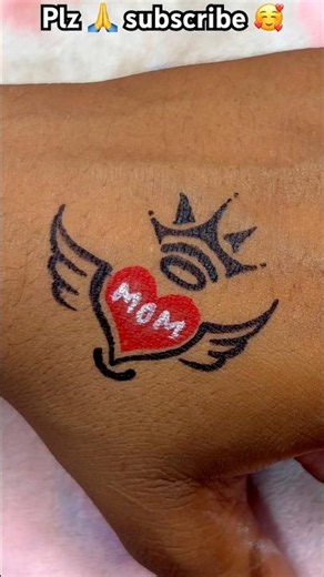 Mom Tattoo Design ❤✨ #tattoo #tattoofun #art #tattooart #drawing #mom #tattooartist