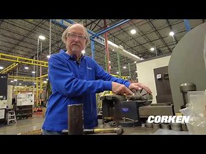 Bearing race removal & installation on Corken industrial pumps
