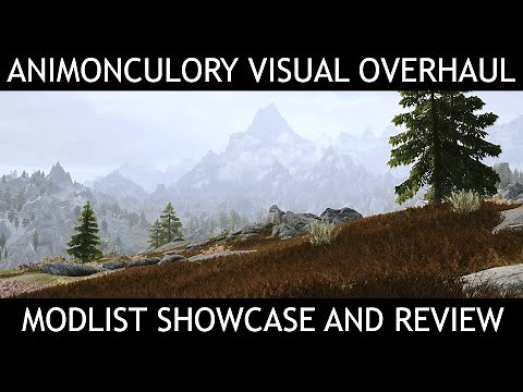 ANIMONCULORY VISUAL OVERHAUL (AVO) - Skyrim Modlist - Showcase & Review