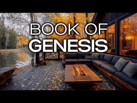 Full Book of Genesis for Sleep | Bible Verses for Sleep | Soothing Narration and Rain For Deep Sleep