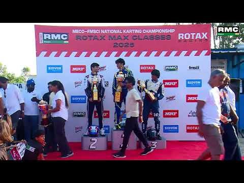 🔴LIVE | MECO FMSCI NATIONAL KARTING CHAMPIONSHIP ROTAX MAX CLASSES 2025 - ROUND 6
