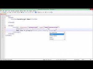 JavaScript - Dialog Boxes