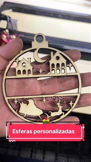 🎄✨ ¡Esferas de MDF Personalizadas! ✨🎄 Dale un toque único a tu árbol esta Navidad con nuestras esferas de MDF 3 mm, listas para pintar, personalizar y regalar. Fabricamos cualquier nombre, diseño o tamaño. Perfectas para familias, decoradores y eventos. 🎁 Haz tus pedidos hoy… somos fabricantes.