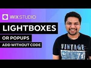 Lightboxes in Wix Studio | Wix Studio Tutorial