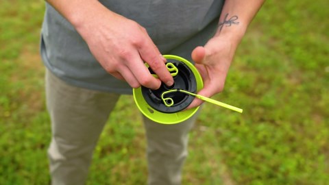 Aero-Flex line Blade Snap & Trim Trimmer Head Replacement and 16 Blades, Compatible with RYOBI & Hart Auto-Feed Trimmers. Made in The USA!