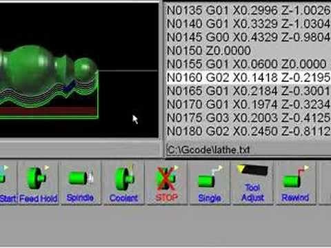 Using Mach 3 Turn program