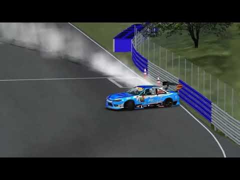 Ahvenisto drift practice run