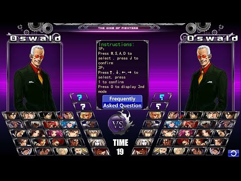 kof wing ex 1.2/ The King Of Fighters Wing Ex 1.2 Preview: How To Unlock Oswald (Simple)