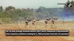 Watch: US Army and Kenya Defence Forces participate in joint training exercise