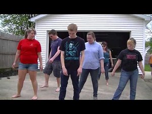 Casper Slide (part 2) Party Dancing.