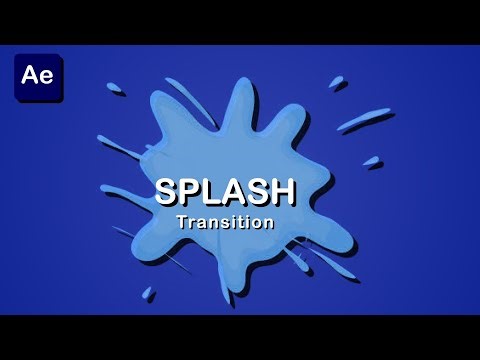 Simple Water Splash Transition in after effect Watch Now