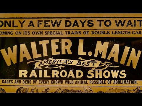 1893 Circus Train Wreck (Walter L. Main)