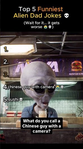 Top 5 Funniest Alien Dad Jokes 😭💀 #funny #memes #viralshorts