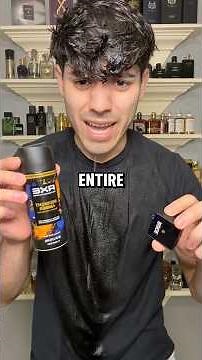 Put on the entire bottle of Axe body spray #cologne #fragrance #perfume #menscologne