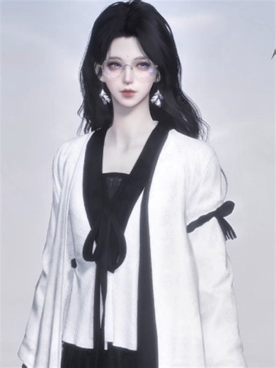 Secretary vibe with new 60 pearl outfit - Where Winds Meet #wherewindsmeet #girl #pcgaming #gameplay #viral #music #wwmccps11 #wwm #燕云十六声 #wuxia #DLSS5 #fashiontiktok