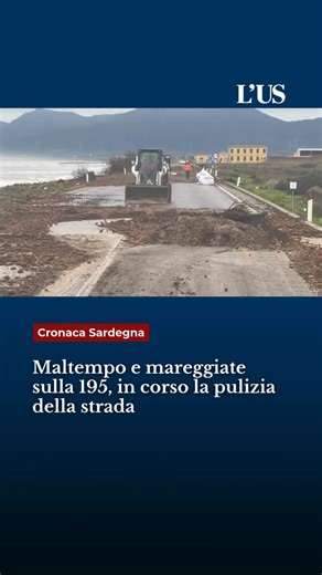 L'Unione Sarda on Instagram: "È in corso in queste ore l’attività di pulizia della statale 195, la strada che collega Cagliari con Capoterra e Pula, negli ultimi due giorni fortemente colpita dalla mareggiata scatenata dal ciclone Harry, che ha invaso la carreggiata. La Statale Sulcitana resta quindi chiusa nel tratto compreso tra l’inizio del tracciato, all’altezza del ponte della Scafa, e il km 10,600 circa. 📝Luca Neri #unionesarda #notiziesardegna #maltemposardegna"