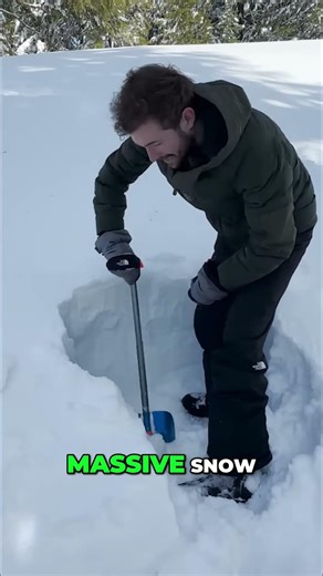 Digging 12 Feet Deep in Record Snow!