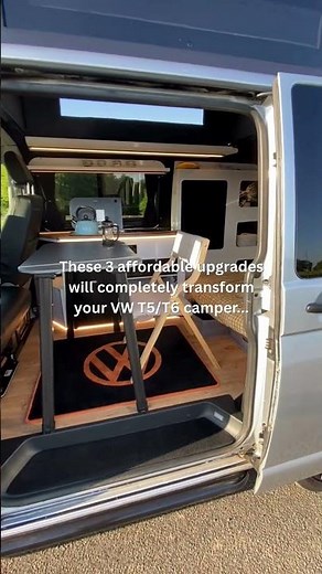 These 3 upgrades will completely transform your VW T5/T6 camper... 🤯