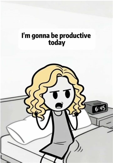 I’m going to be productive *tomorrow*… 😏 #work #workhumor #usa #fyp #animation