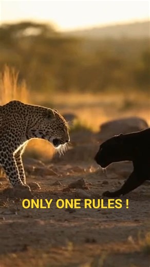 Leopard vs Black Panther | A Brutal Territory Fight
