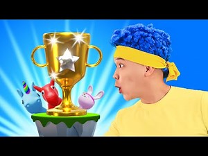 Desafío del juego de saltos | D Billions Canciones Infantiles