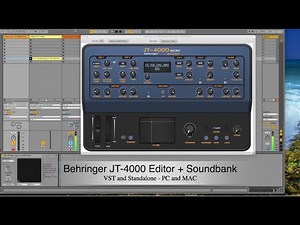 Behringer JT-4000 Editor and Soundbank as VST and Standalone Version