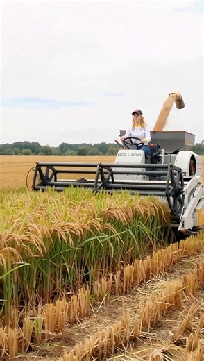 1.4K views | Harvesting the Future with Machines #Harvester #ModernFarming | Media Archivement | Facebook