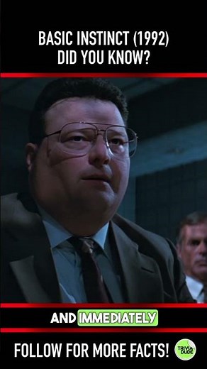 Did you know THIS about BASIC INSTINCT (1992)? Fact 3