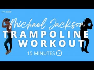 Michael Jackson Dance Workout - 18 minute Full Body Workout - Trampoline Fitness-Rebounding Workout