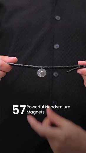 3x Strength Titanium Magnetic Bracelet for Men – Style, Power, and Magnetic Relief