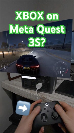 Playing Xbox Games on Meta Quest 3s(No Console Needed!) #vr #metaquest3s #xbox