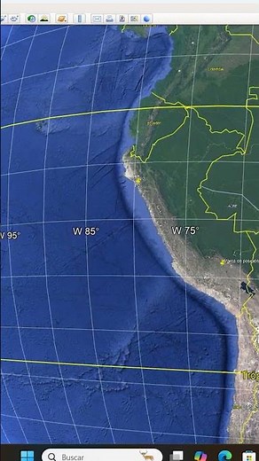 CAMBIAR DE COORDENADAS GEOGRAFICAS A UTM Y ACTIVAR CUADRICULA EN GOOGLE EARTH PRO #shorts #viral