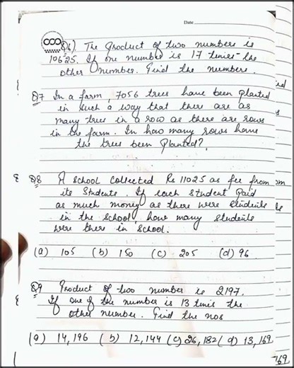 #shorts | Class 8 Maths | Square and a Cube Worksheet | Ganita Prakash | Square and a Cube Questions