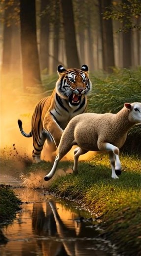 Shocking Jungle Hunt: Tiger vs Sheep