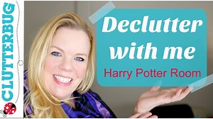 Let's get organized! Declutter with me! Today I am tackling my storage room under the stairs (aka The Harry Potter Room). This space is cluttered and overwhelming. My plan is to declutter and organized it fast and without spending a dime! What is your most unorganized space? Leave a comment below. | ClutterBug
