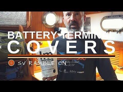 SV Ramble On | Making Battery Terminal Covers