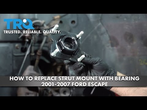 How to Replace Front Strut Mount with Bearing 2001-2007 Ford Escape