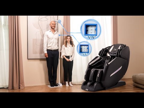 Mega MAX MT580: See How the World’s Largest Massage Chair Fits All Heights (5'2″ to 6'10″)!