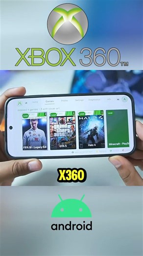 How To Play XBOX 360 Games On Android 🔥 X360 Mobile Emulator