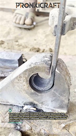 Incredible Metal Bending Technique | Precision Craftsmanship in Action!